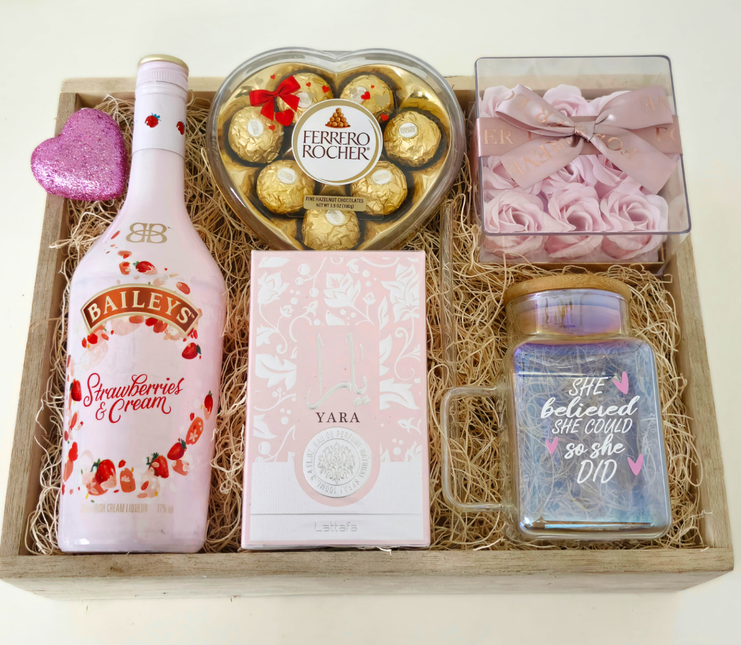 PINK BAILEY'S PERFUME BOX